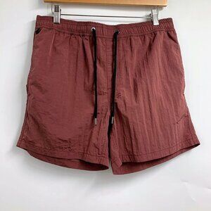 Ksubi Men's Burner Nylon Drawstring 5 Inch‎ Inseam Board Short Size M